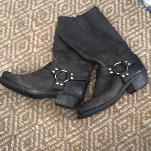 Frye Shoes - Frye Motorcycle Boots. Lightly Used